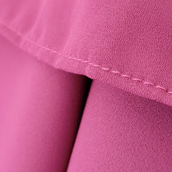 🌟 NWT B COLLECTION BY BOBEAU Remarkable Color Drenched Orchid Blouse Size S - Picture 4 of 9